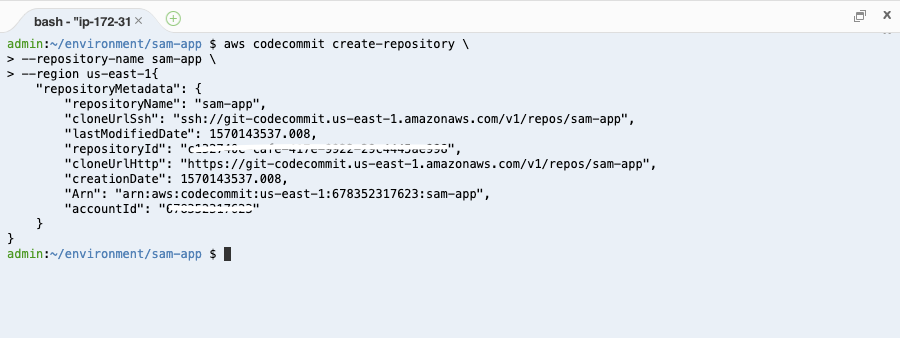 CreateCodeCommit